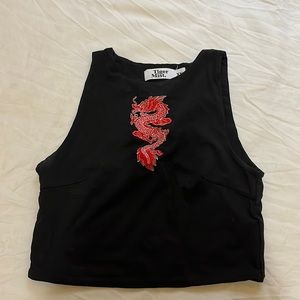 Tiger mist graphic tank
